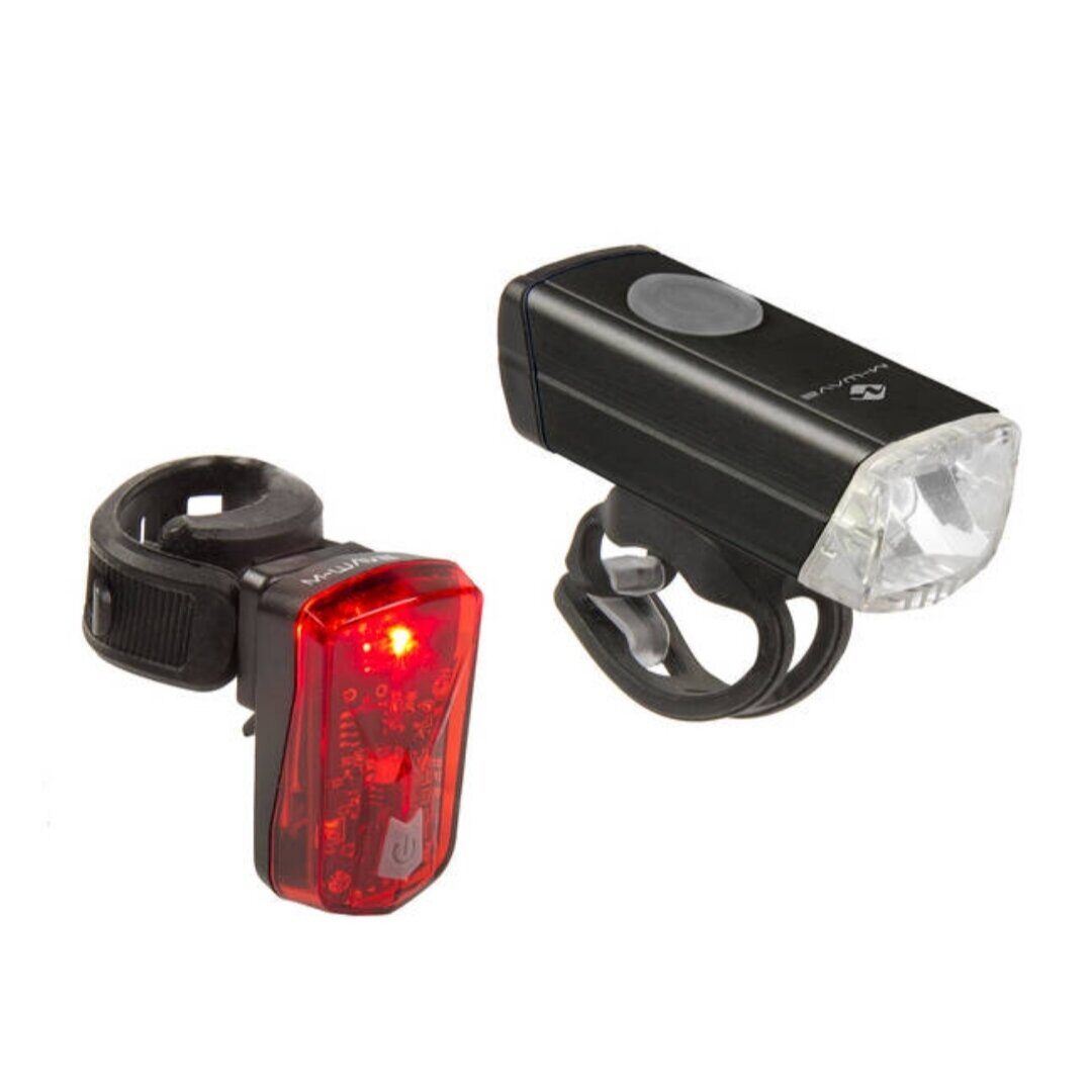 Фары комплект пер. зад Atlas 20 USB Rechargeable battery,