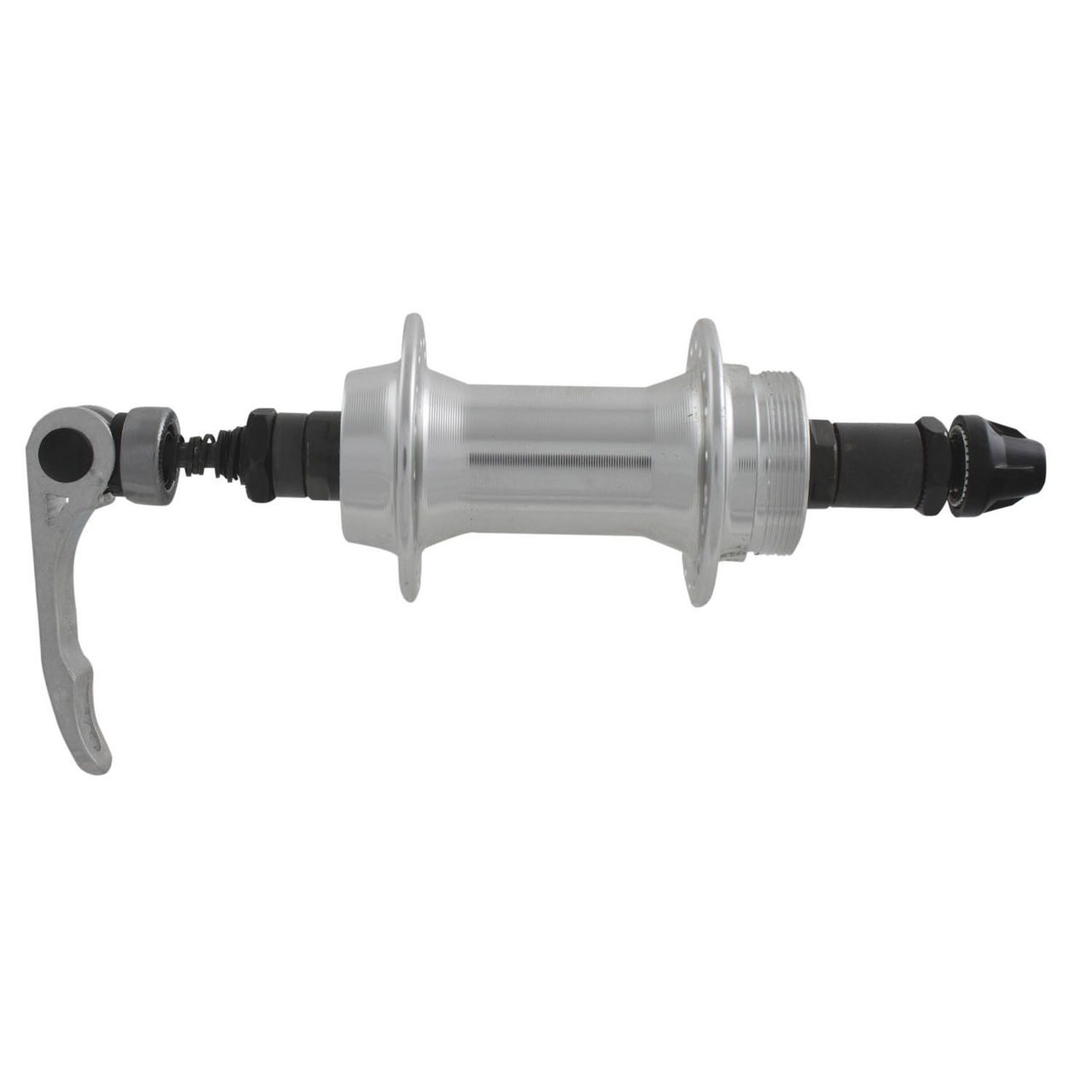 Втулка задняя Alloy-hub,  nuts and quickrelease, rear, 36 holes, 130 mm,