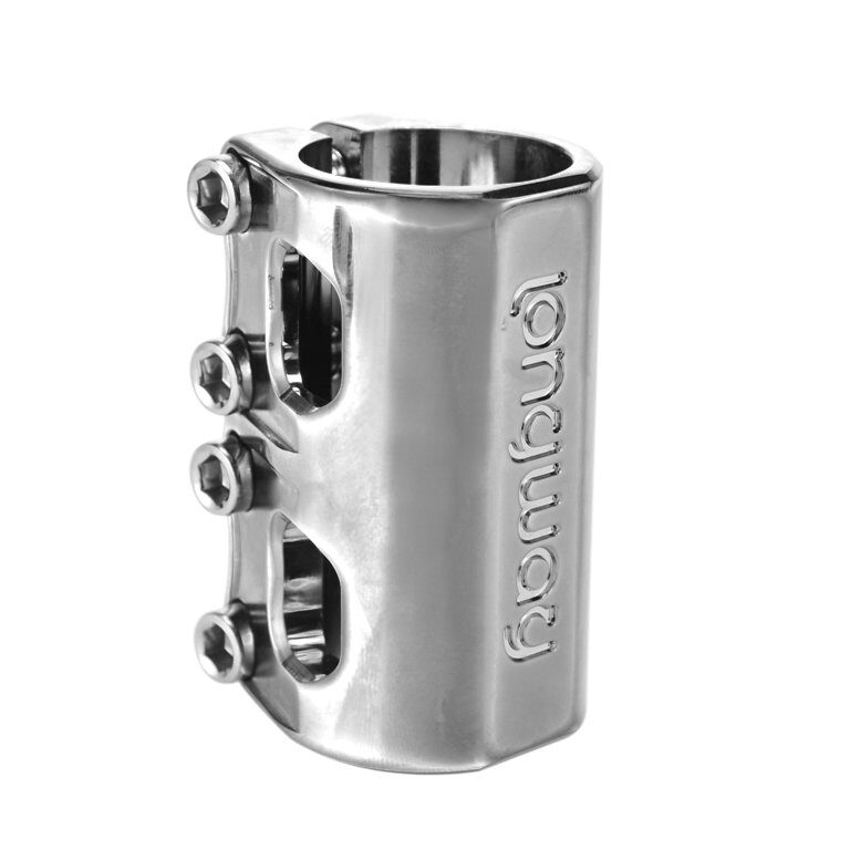 Зажим  руля QUATTRO SCS Clamp, Цвет chrome