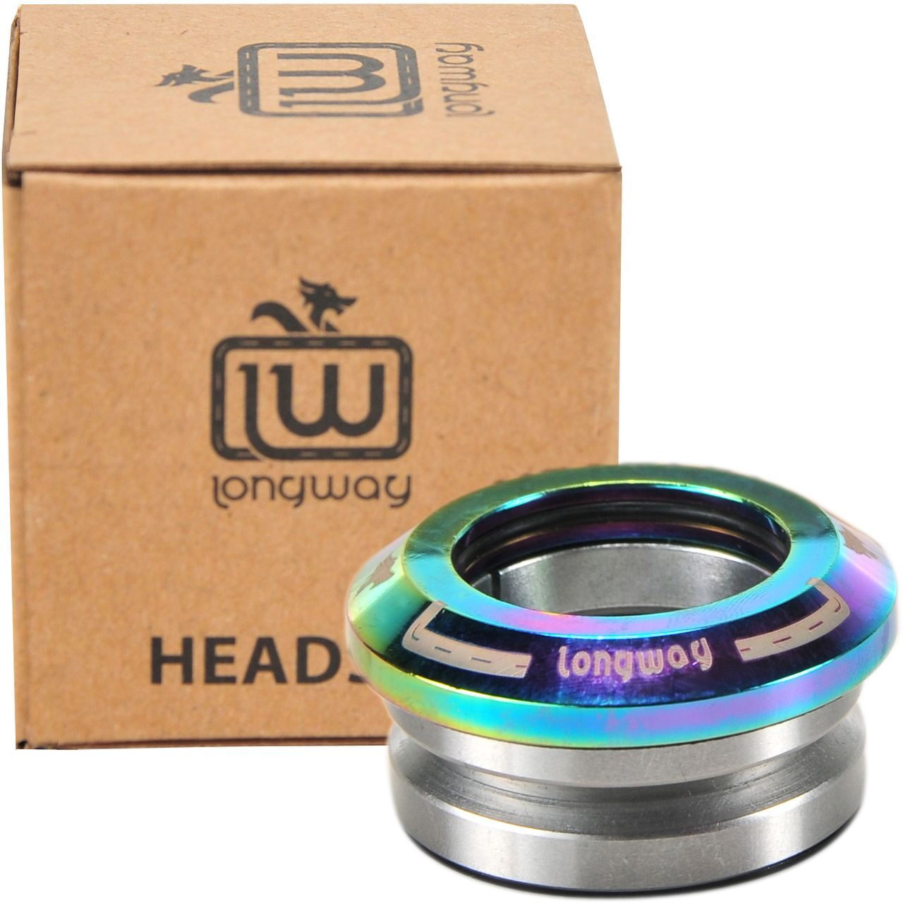 Рулевая колонка LongWay Integrated Headset, Цвет neochrome