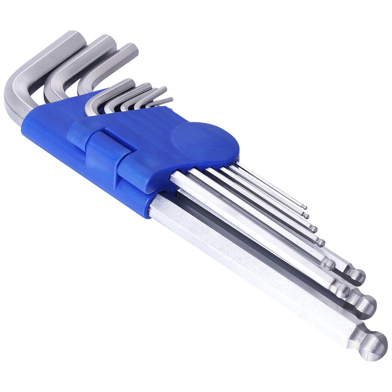 Шестигранники комплект г-образные, 1.5/2/2.5/3/4/5/6/8/10 mm,