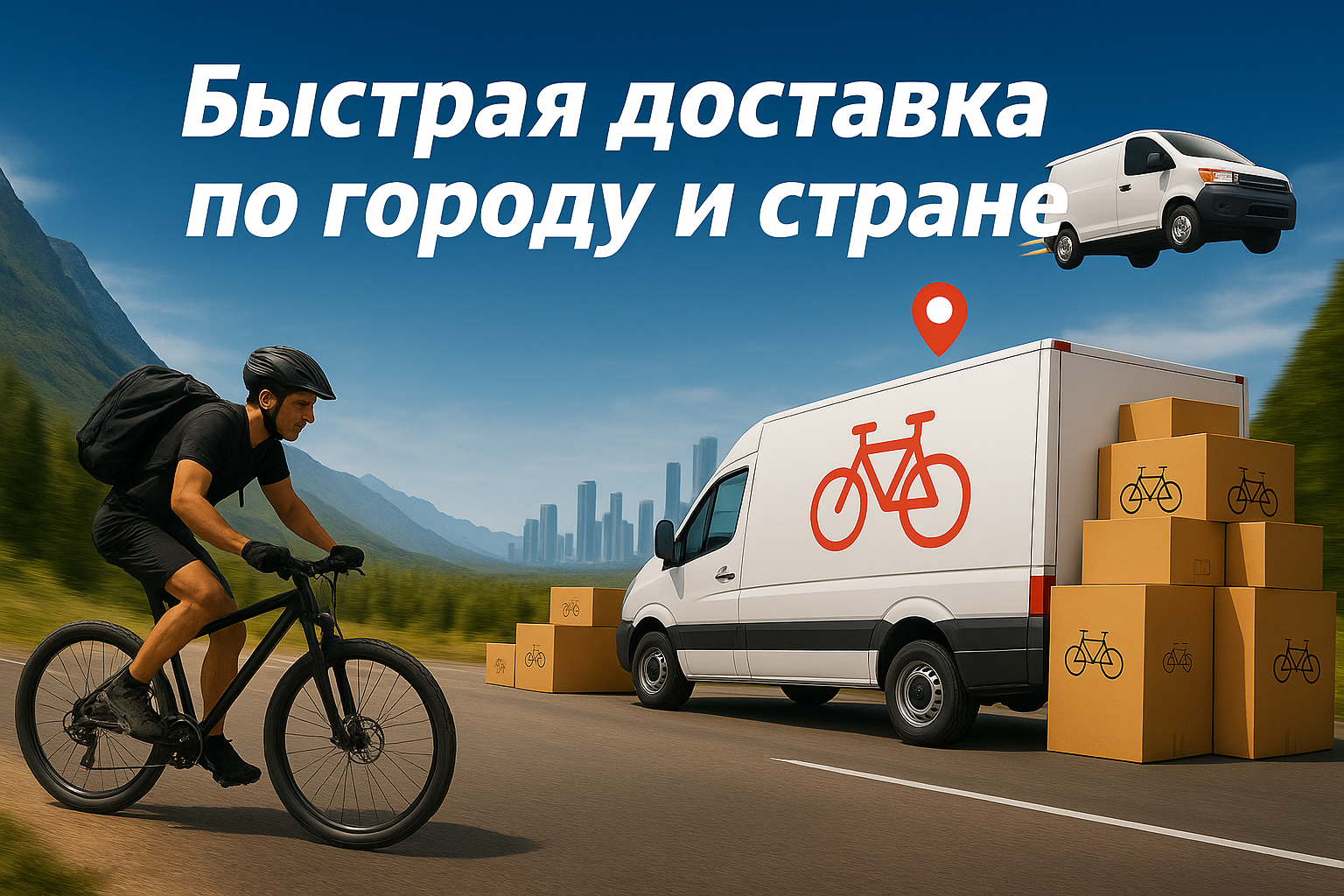 Доставка в регионы Казахстана