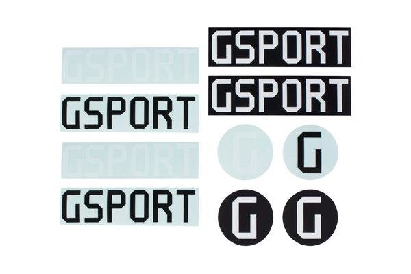 Наклейки G-SPORT ASSORTED PACK - VINYL/CLEAR BACK,