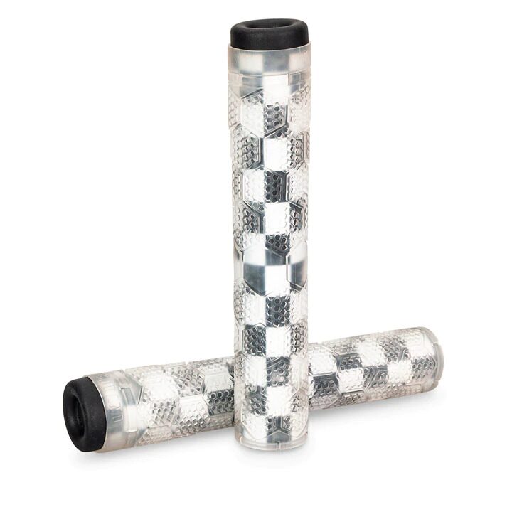 Грипсы HIVE GRIP "SUPER STICK" CLEAR/FASTTIMES BLACK,