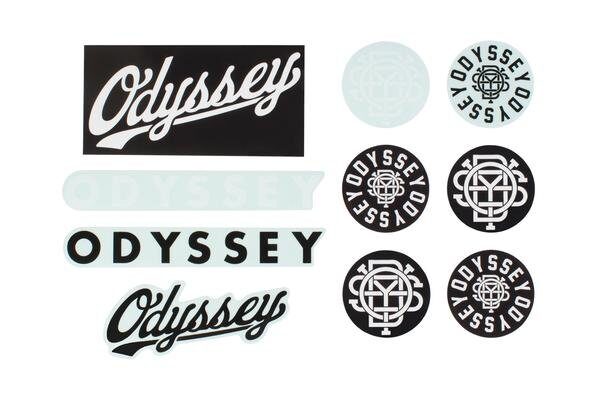 Наклейки ODYSSEY ASSORTED PACK - VINYL-CLEAR BACK,